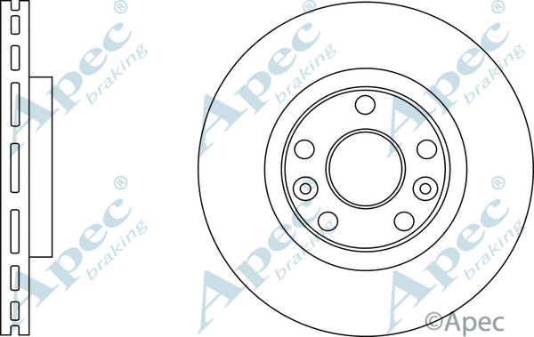 Brake Disc (DSK2823)