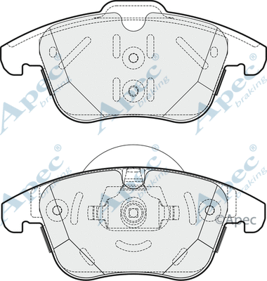 Brake Pad Set, disc brake (PAD1878B)