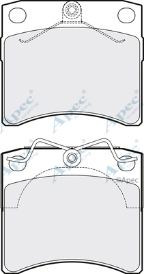 Brake Pad Set, disc brake (PAD910)