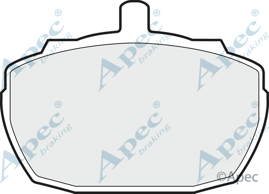 Brake Pad Set, disc brake (PAD52)