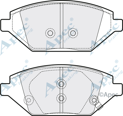 Brake Pad Set, disc brake (PAD2111)