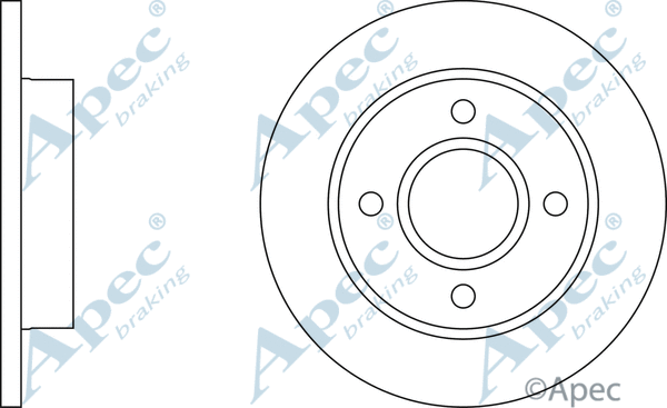 Brake Disc (DSK253)
