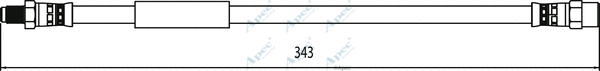 Brake Hose (HOS3956)