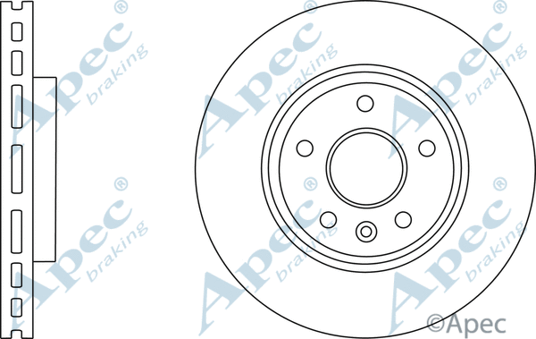 Brake Disc (DSK2753)