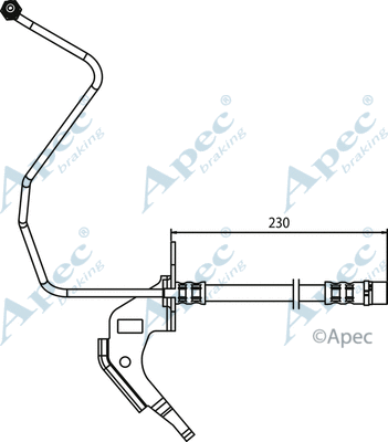 Brake Hose (HOS3708)