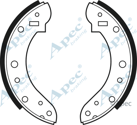 Brake Shoe Set (SHU173)