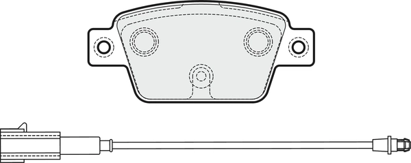 Brake Pad Set, disc brake (PD3557)