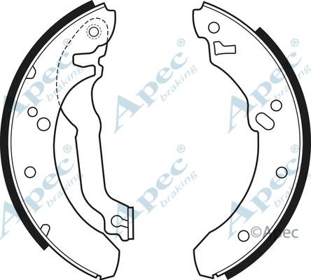 Brake Shoe Set (SHU389)