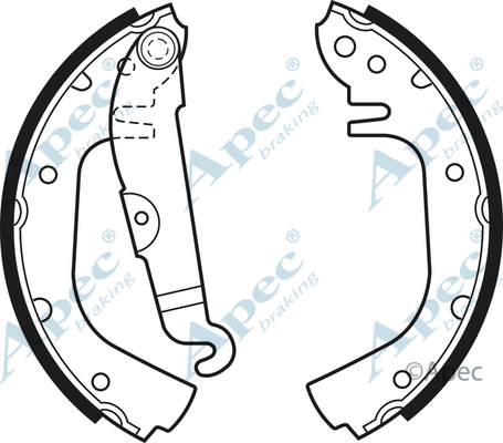 Brake Shoe Set (SHU151)