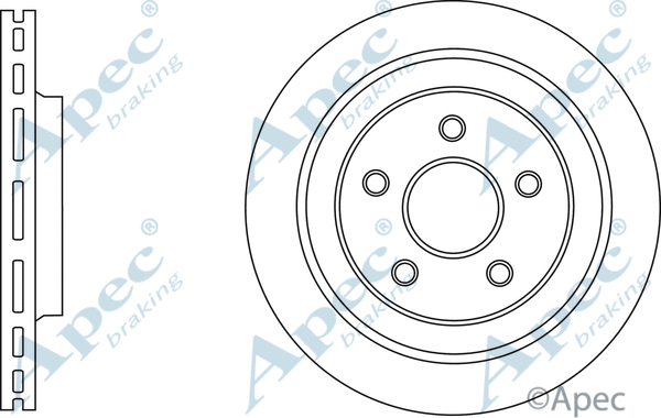 Brake Disc (DSK3022)
