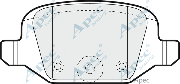Brake Pad Set, disc brake (PAD1130)