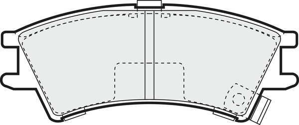 Brake Pad Set, disc brake (PD3499)