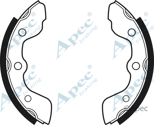 Brake Shoe Set (SHU392)