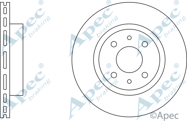 Brake Disc (DSK201)
