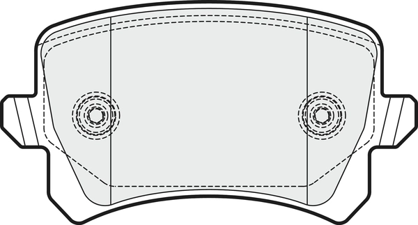 Brake Pad Set, disc brake (PD3244)