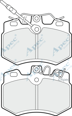 Brake Pad Set, disc brake (PAD513)