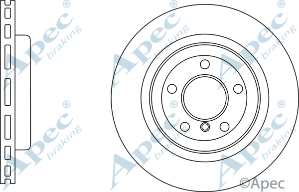 Brake Disc (DSK3135B)