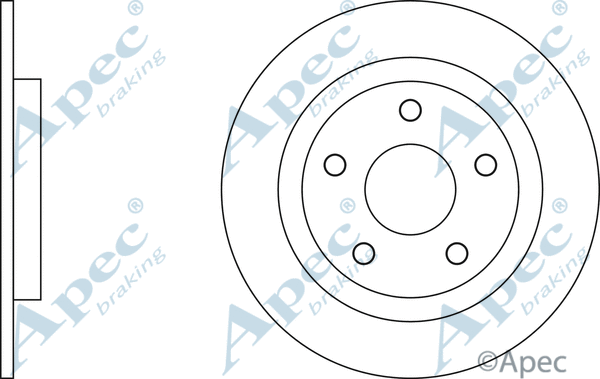 Brake Disc (DSK2687)