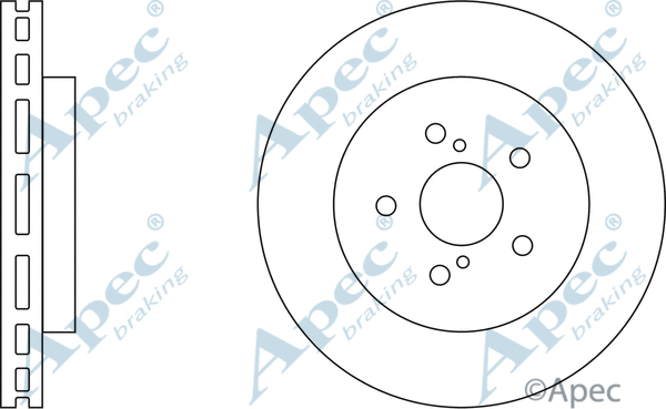 Brake Disc (DSK2580)