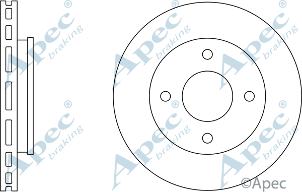 Brake Disc (DSK2269)