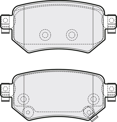 Brake Pad Set, disc brake (PD3782)