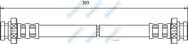 Brake Hose (BHO4202)