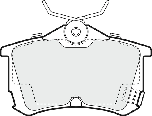 Brake Pad Set, disc brake (PD3041)