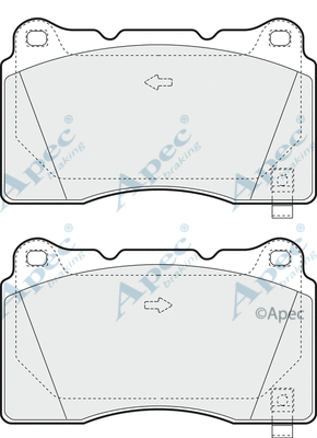 Brake Pad Set, disc brake (PAD1391)