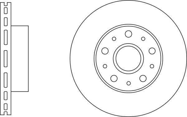 Brake Disc (SDK6857)