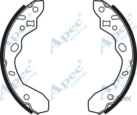 Brake Shoe Set (SHU579)