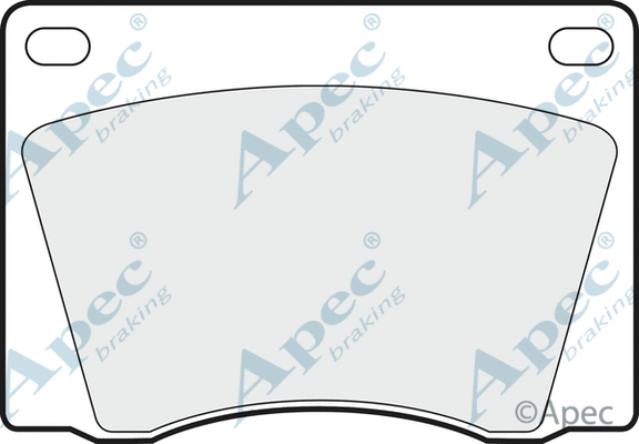 Brake Pad Set, disc brake (PAD522)