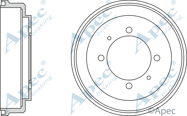 Brake Drum (DRM9196)