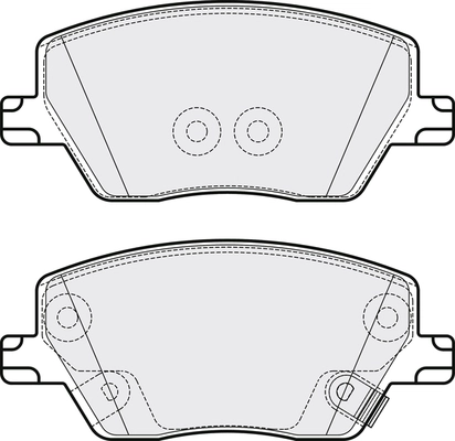 Brake Pad Set, disc brake (PD3787)
