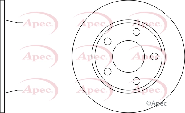 Brake Disc (DSK3614)