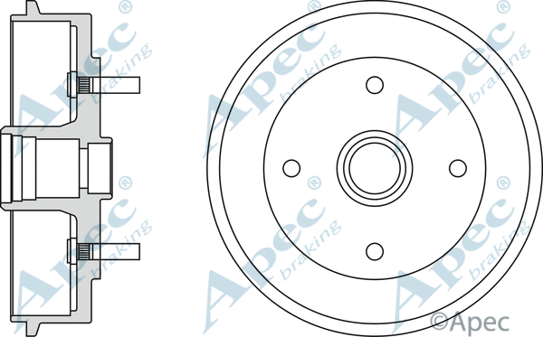 Brake Drum (DRM9122)