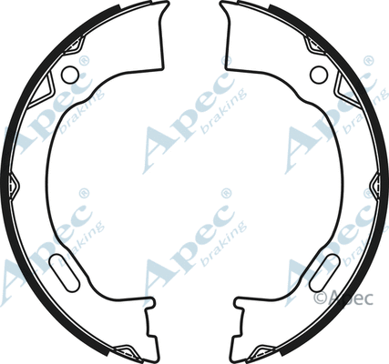 Brake Shoe Set, parking brake (SHU767)