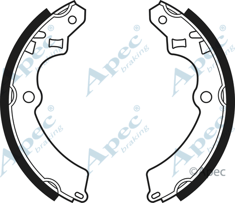Brake Shoe Set (SHU405)