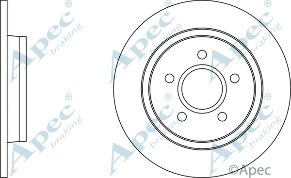 Brake Disc (DSK2201)