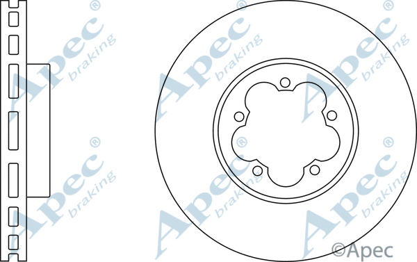 Brake Disc (DSK2928)