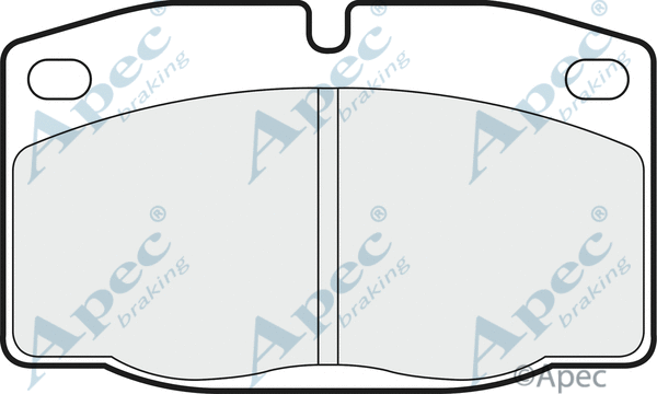 Brake Pad Set, disc brake (PAD428)