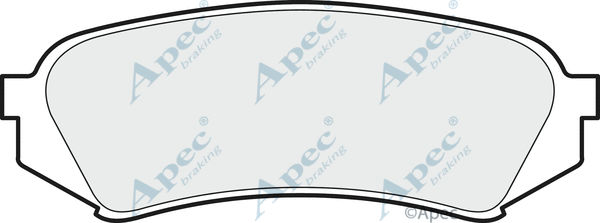 Brake Pad Set, disc brake (PAD1099)