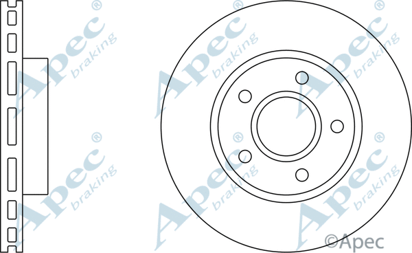 Brake Disc (DSK684)
