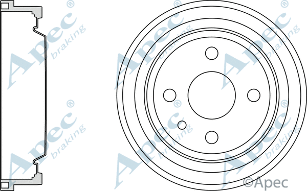 Brake Drum (DRM9126)