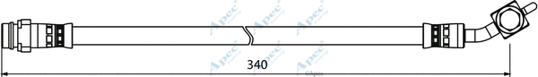 Brake Hose (HOS3925)