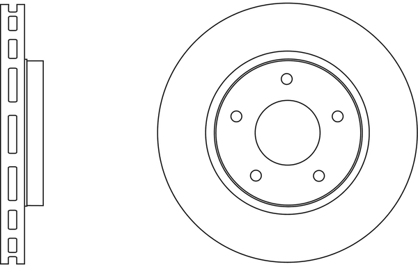 Brake Disc (SDK6589)