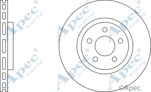 Brake Disc (DSK2096)