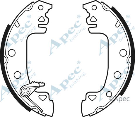 Brake Shoe Set (SHU371)