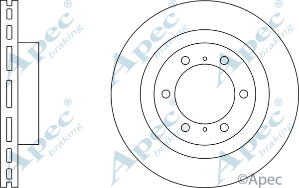 Brake Disc (DSK2841)