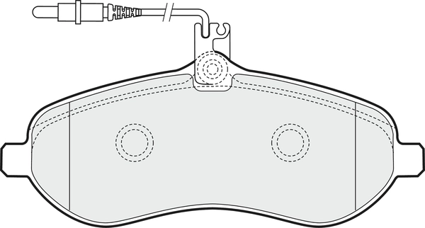 Brake Pad Set, disc brake (PD3097)