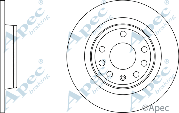 Brake Disc (DSK2717)